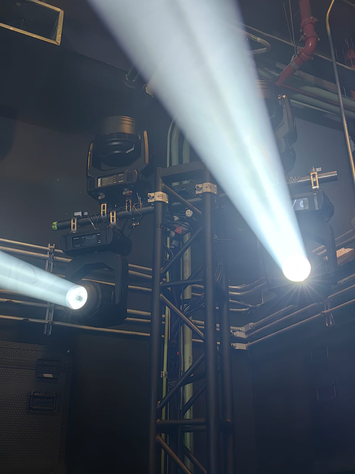 Iluminación robótica para eventos